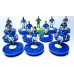 Subbuteo Andrew Table Soccer Schalke 04 2020-21 on Classic Hasbro bases